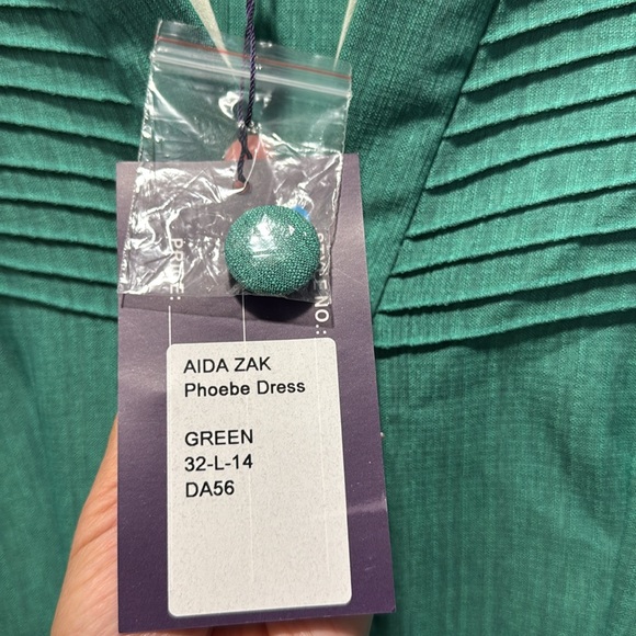 NWT AIDA ZAK Collectif Phoebe Pinup Dress Size Large UK 14 US 10 NEW - Picture 6 of 12